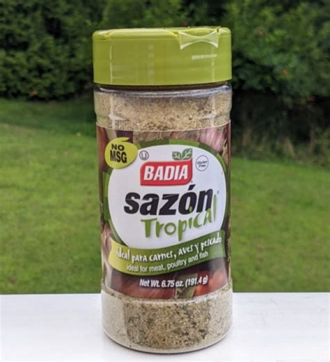 Badia Sazon Tropical Meat Poultry Fish Seasonng 6 75oz Internet