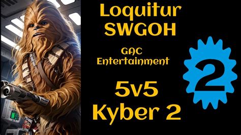 SWGOH Loquitur 5v5 GAC K2 M2 Defenses Down Chance To Win If I Can