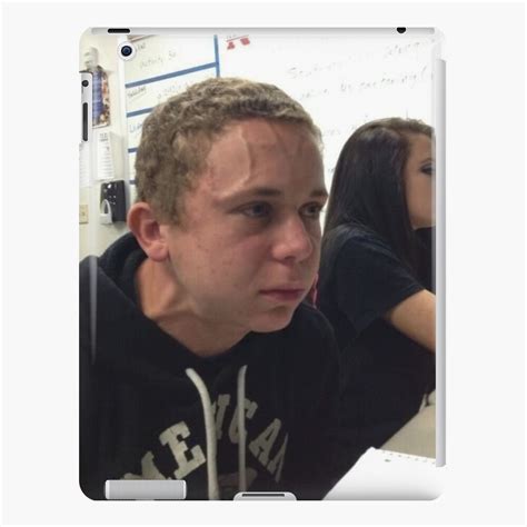 "Vein guy MEME | Trying to hold a fart in class MEME" iPad Case & Skin by Keles | Redbubble