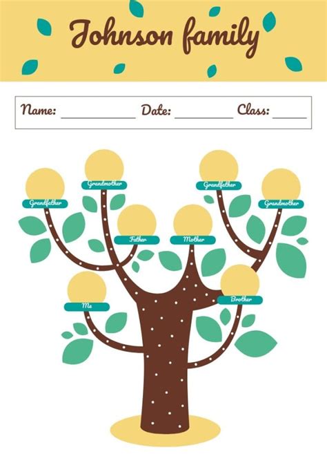 Family Tree Worksheets for Kids: Free Printables & Fun Activities ...