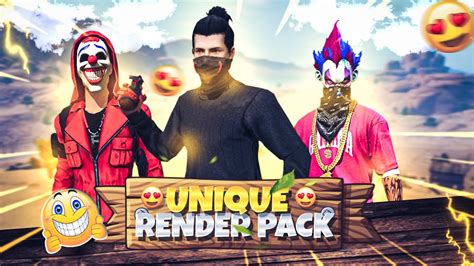 Free Fire Unique Render Pack Free Fire Charecter Hd Quality Png