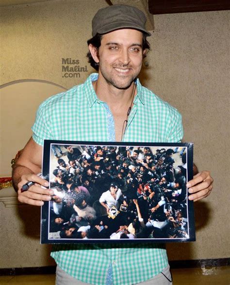 Photos: Hrithik Roshan Celebrates His Birthday With the Media | MissMalini