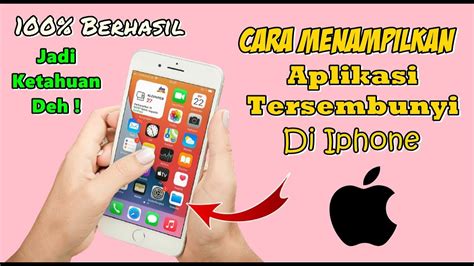 Cara Menampilkan Aplikasi Tersembunyi Di Iphone YouTube