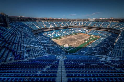 Inside the abandoned former Super Bowl stadium that hosted Elvis Presley and Elton John before ...