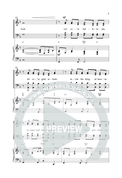 Every Hallelujah Choral Anthem Satb Sheet Music Pdf Lifeway Choral