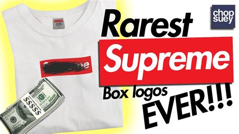 Most Expensive Supreme Box Logos