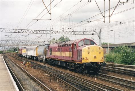 On The Weed Killer Train At Crewe Station Tony Dennett