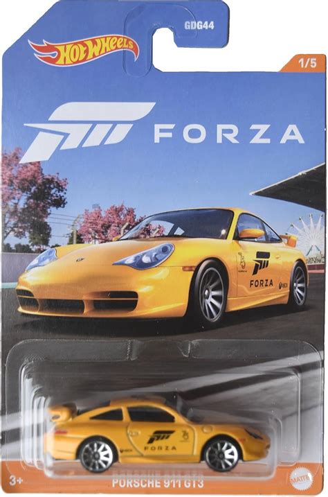 Amazon Hot Wheels Porsche GT Yellow Toys Games