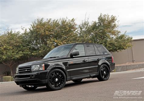 Land Rover Range Rover Sport With Vossen Vvs In Black