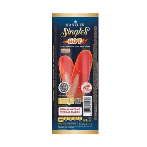 Promo Kanzler Single Hot Sosis New 65 G Diskon 16 Di Seller Fresh By