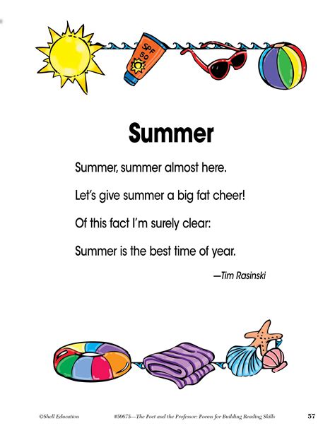 Summer poem – Artofit