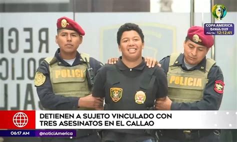 Callao Capturan A Peligroso Sujeto Involucrado En Tres Asesinatos