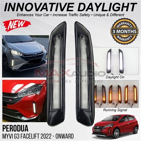 Buy Perodua Myvi G3 Facelift 2022 2024 3in1 Front Bumper Super Bright