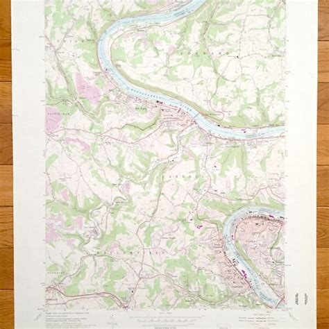 Charleroi Pa Map - Etsy