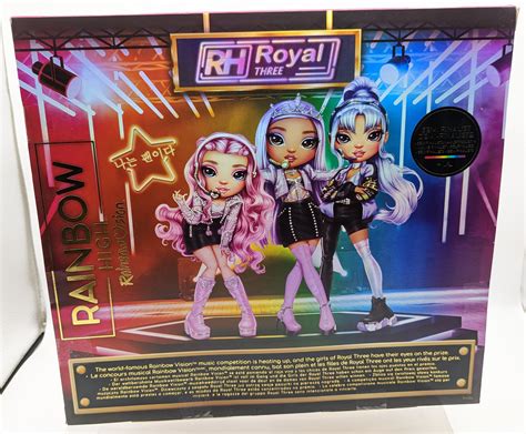 Rainbow High Rainbow Vision Royal Three K Pop Fashion Doll Assorted