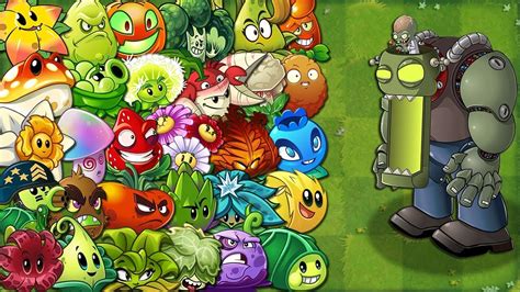 Pvz 2 Gameplay Random Team Plant Max Level Vs 3 Halloween Gargnatuar