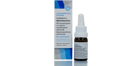 Leidapharm Neusdruppels Xylometazoline Hcl Mg Ml Ml De Online