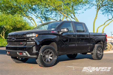 Chevrolet Silverado With Black Rhino Warlord In Matte