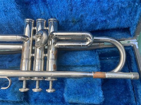 Yamaha Trumpet Ytr Silver With Hard Case Mouthpiece Students Model