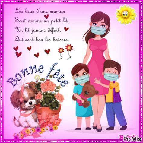 Bonne fête maman 2021 animado gratis PicMix