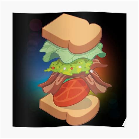 "LGBT Sandwich" Poster for Sale by BullshiftDesign | Redbubble