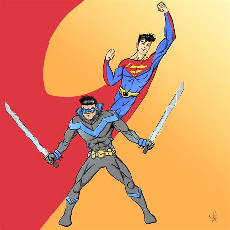 [artwork] Super Sons Of Tomorrow By Drop The Shadow Art R Dccomics