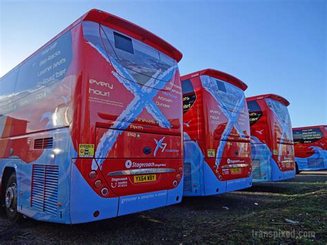 Stagecoach Strathtay X7 Buses 2014 S 2011 Volvo B9R Plaxton Elite