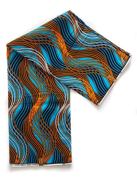 Mawimbi African Print Fabric Ankara African Print Fabric And Clothing