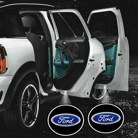 2x PCs FORD Logo Wireless Car Door Welcome Laser Projector Etsy