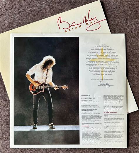 Brian May Back To The Light Org St Press Vinyl Lp Queen Kaufen Auf