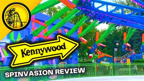 Kennywood Spinvasion Review Youtube