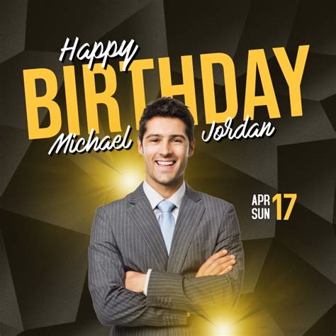 Birthday Poster Template Postermywall