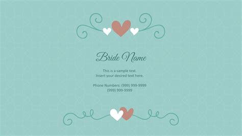 Wedding PowerPoint Template - SlideModel