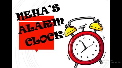 CLASS 4 ENGLISH Nehas Alarm Clock YouTube