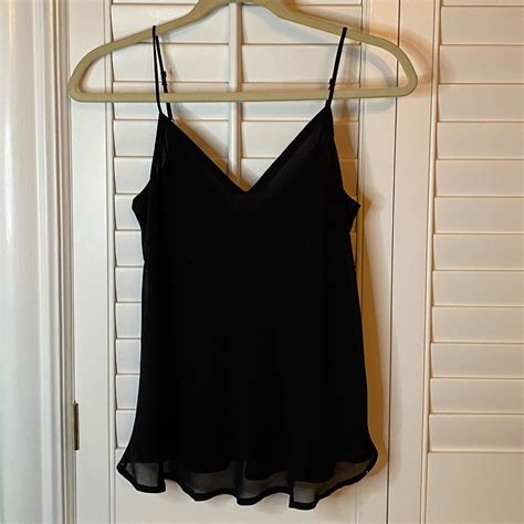 2bella Nwt Flowy Black Tank Top Brand 2bella Paid Depop