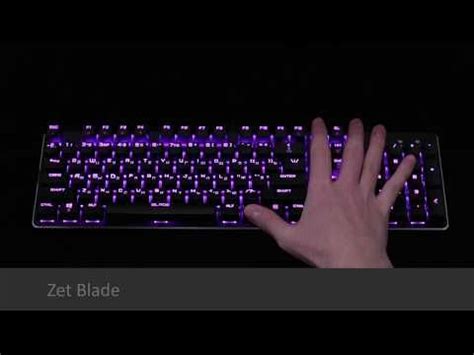 Клавиатура ZET Blade. Подсветка