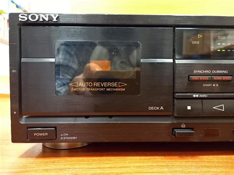 Sony Stereo Cassette Deck TC WR570 Aukro