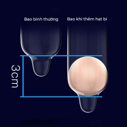 Bao cao su bi OlO Bead Entering siêu mỏng 001 Có 1 Bi tăng chiều dài 3cm