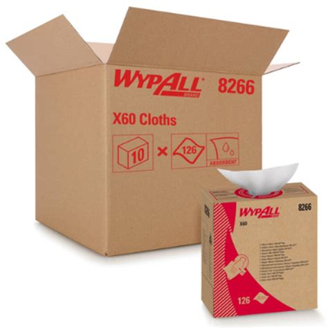 Pjd Safety Supplies Wypall® X60 Cloths 8266 Cleaning Cloths 10 Pop