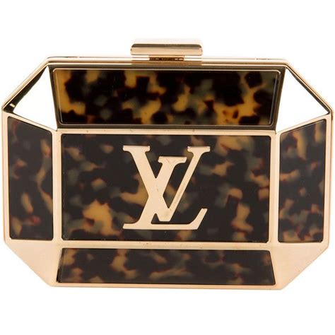 Elegant Louis Vuitton Clutch In Metallic Gold