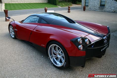 Red Pagani Huayra Spotted at Goodwood 2011 - GTspirit