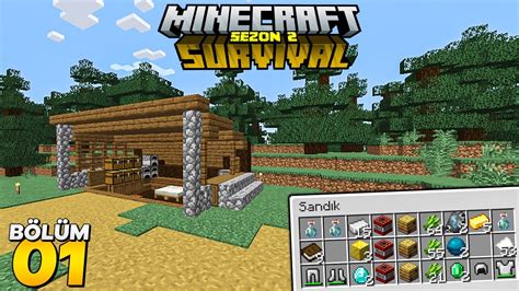 SIFIRDAN BAŞLIYORUZ Survivala nasıl başlanır 1 20 1 Minecraft