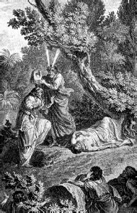 071 The Death of Aaron - Traditional visual art under Public domain license