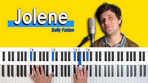 How To Play Jolene By Dolly Parton Piano Tutorialchords For Singing Youtube