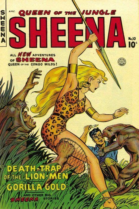 Sheena Queen Of The Jungle Comic Books Comic Books Art Vintage