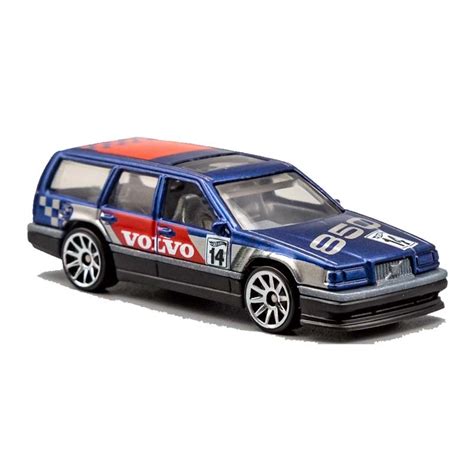Hot Wheels Hw Race Day Volvo Estate Metalflake Dark Blue Shopee Malaysia