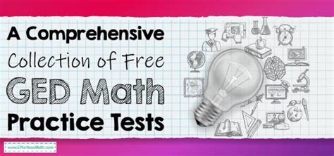 A Comprehensive Collection Of Free Ged Math Practice Tests Effortless