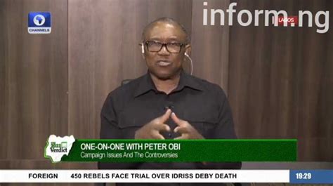 Peter Obi Why I Couldnt Visit The Oba Of Lagos During Campaign Video