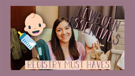 Newborn Essentials 2020 Baby Registry Must Haves Larissa Clark