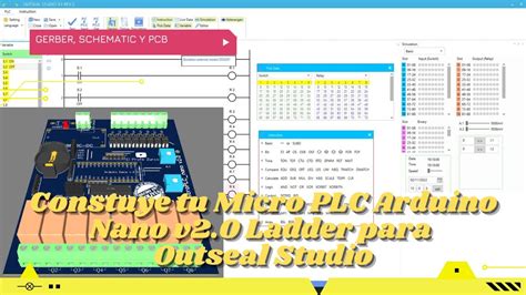 Micro PLC Arduino Nano V2 0 Ladder Para Outseal Studio Actualizar